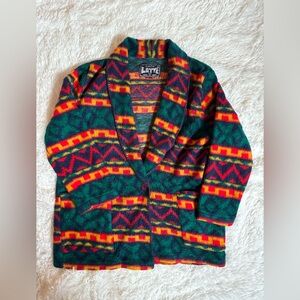 🏔️ Vintage Fleece Blazer Jacket